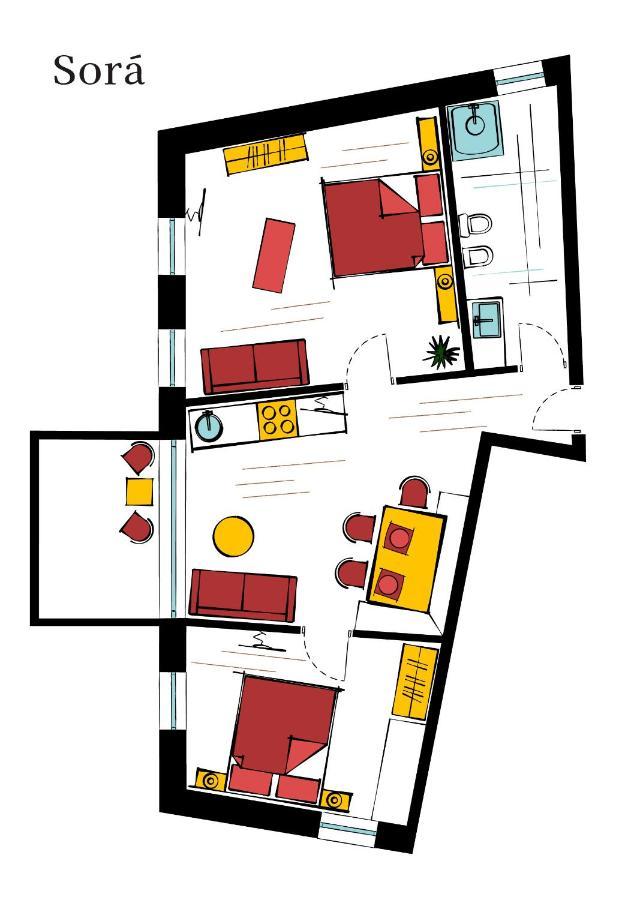 Ciasa Somuer - Sora Appartement Al Plan di Mareo Buitenkant foto